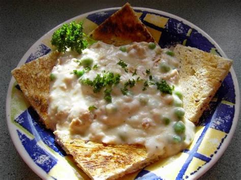 Creamed Tuna On Toast Recipe