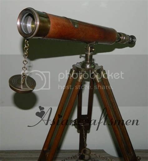 Great Master Brass Telescope W Ottway Andco Brass Telescope Harbour Telescope Ebay