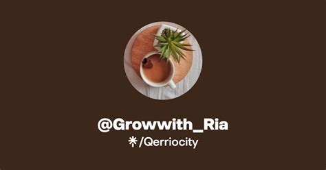 Growwith Ria Instagram Linktree