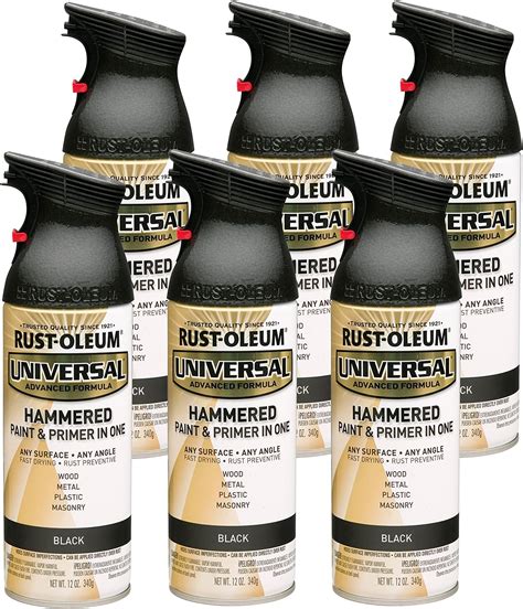 Rust Oleum 245218 Universal All Surface Spray Paint 12 Ounce Hammered Brown By Rust Oleum