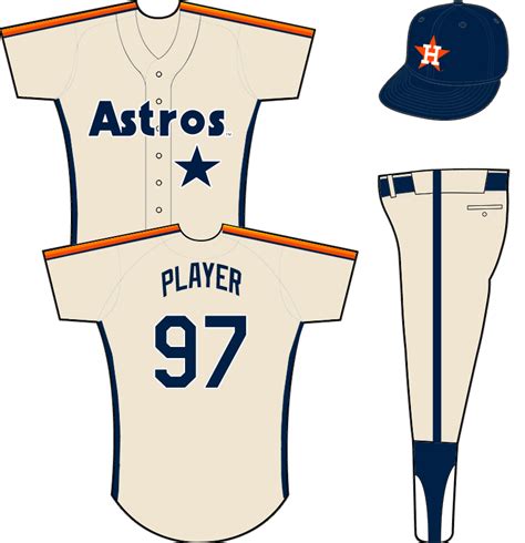 Astros Uniforms History