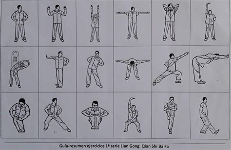 Tai Chi Chi Kung Lian Gong Shi Ba Fa 18 Terapias Anterior