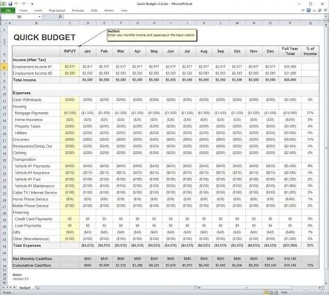 Roi Spreadsheet Template Real Estate —