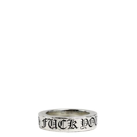 MARKED EU Chrome Hearts Fuck You Ring