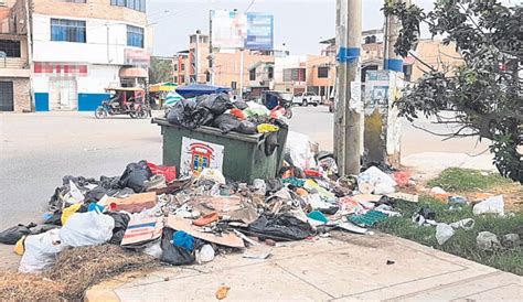 Hay Puntos Cr Ticos De Basura En Chiclayo Residuos Solidos