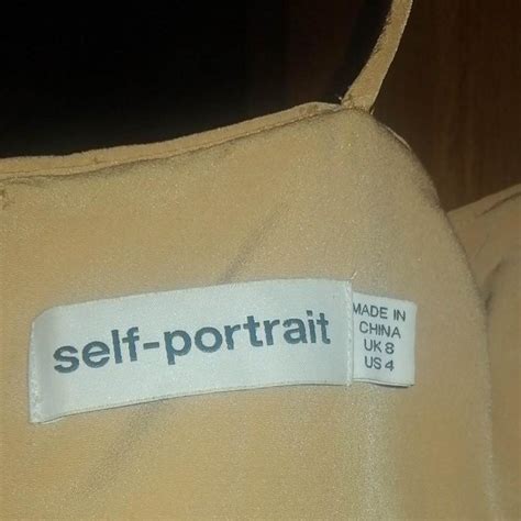 Nude Tan Midi Dress With A Layer Of Sheer Floweral Depop