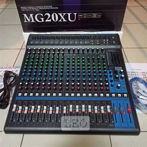 Jual YAMAHA MIXER MG 20 XU MG20XU MIXING CONSOLE 20 CHANNEL Shopee