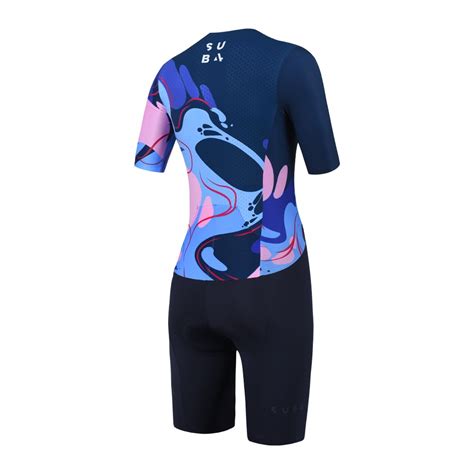 Sub4 Endurance Sleeved Womens Triathlon Speedsuit Seamless Hyper