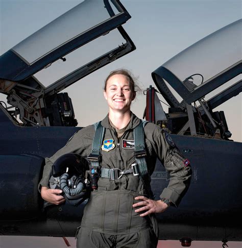 First Female SUPT Graduate At Vance Selected To Fly F 35 Lightning II