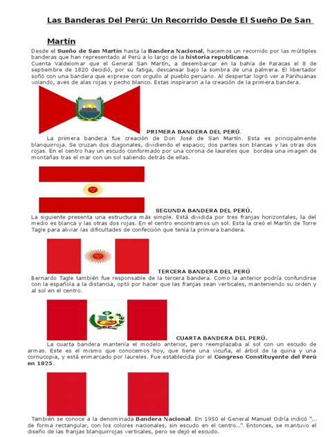 Las Banderas Del Perú