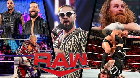 Wwe Monday Night Raw June Highlights Wwe Monday Night Raw