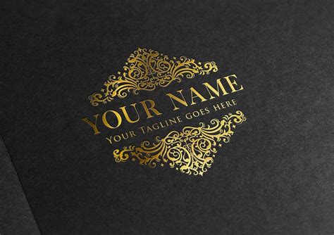 Premade Luxury Gold Logos Elegant Logo Luxury Logo Royal Etsy