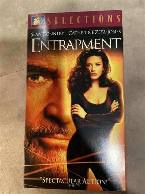 ENTRAPMENT VHS SEAN Connery Catherine Zeta Jones 3 31 PicClick UK