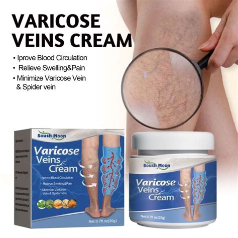 South Moon Varicose Veins Cream Effective Blood Vessel Rotten Herbal