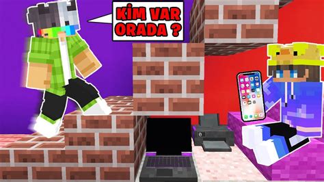 Ahmetİn Evİnİn Altina Gİzlİ Ev Yaptim Minecraft Youtube