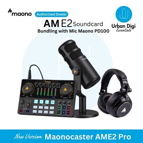 Jual Maonocaster Am E Maono Pd Paket Soundcard Recording