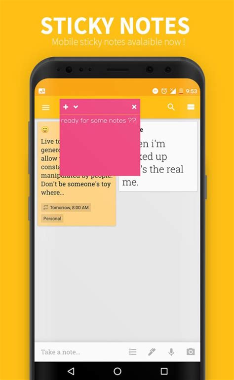 Floating Sticky Notes APK สำหรบ Android ดาวนโหลด