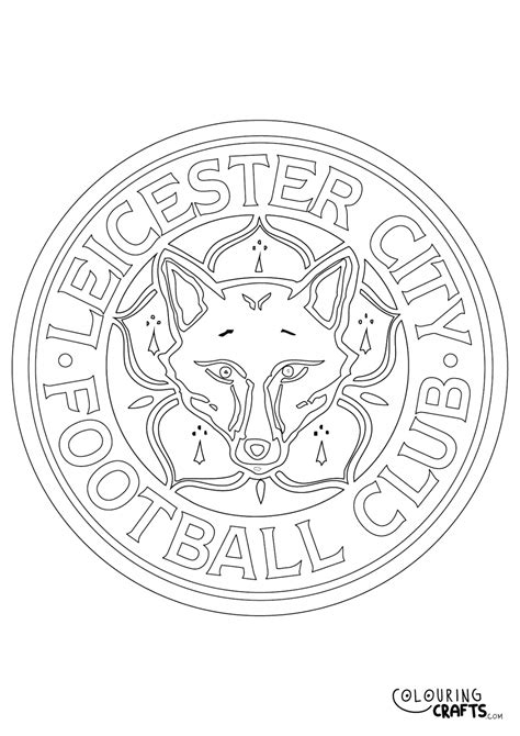 Free Leicester City Downloadable Colouring Pages - Colouring Crafts