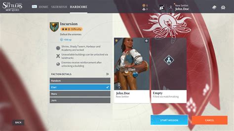 Hardcore Mode In The Settlers New Allies