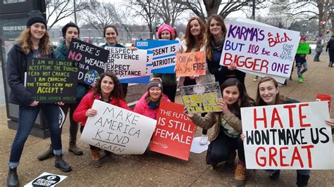 Photos Womens March On Washington Wtop News