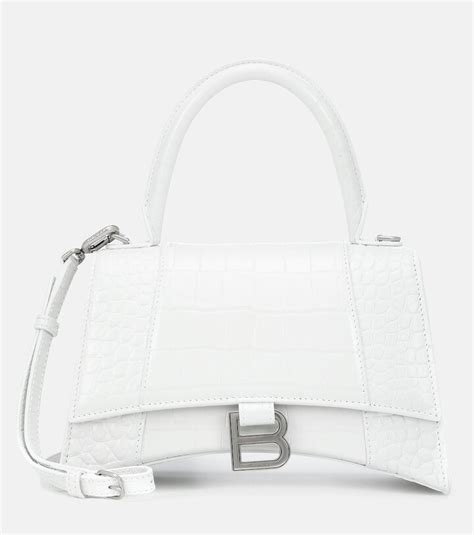 Balenciaga Hourglass Small Leather Tote Shopstyle