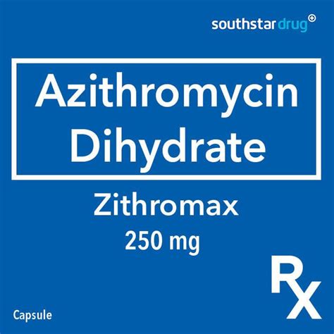 Buy Rx: Zithromax 250 mg Capsule Online | Southstar Drug