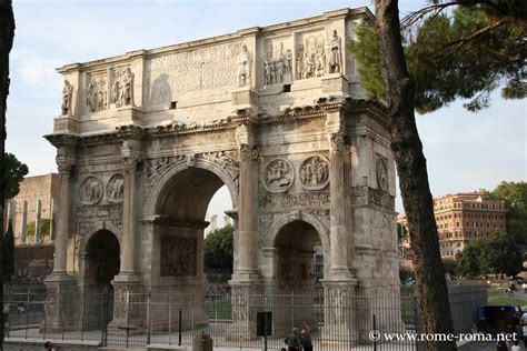 Arc De Constantin Rome Roma