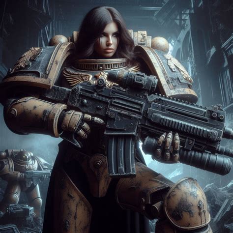 Female Space Marines 4 By Gronono57 On Deviantart