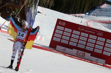 Auf Dem Podest Viktoria Rebensburg Holt Bei Der Ski Wm In Vail Silber