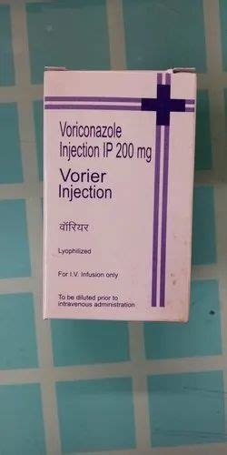 Vorier Voriconazole Mg Injection Prescription Treatment Severe