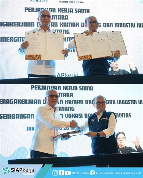 Kemnaker Dan Kadin Jalin Kerjasama Informasi Pasar Kerja Dan Pelatihan