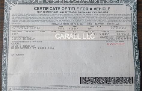 How To Transfer Vehicle Title In Virginia