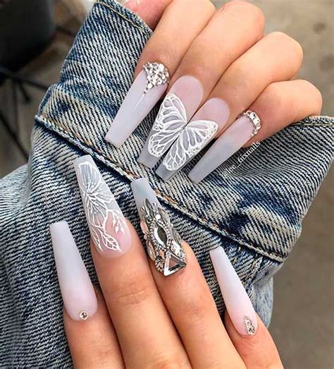 Cute Spring Long Coffin Nails Ideas Of 2020 Stylish Belles