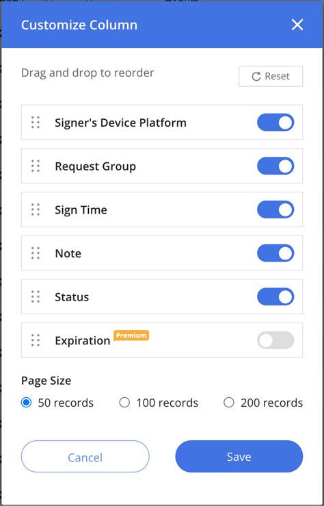 Customizable Waiver List Columns Waiverforever Help Center