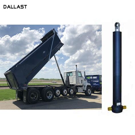 Telescopic 3 4 5 Stage Lifting Hydraulic Oil Cylinder For Dumper Tipper