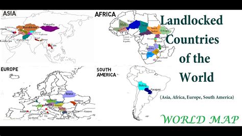 Landlocked Countries Of The World Youtube