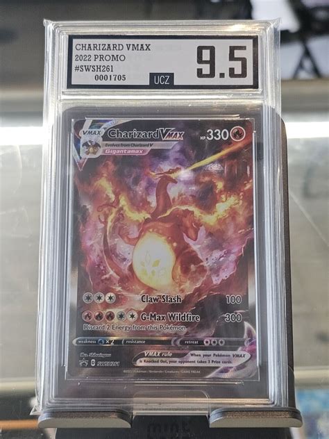 Charizard Vmax Swsh Promo Grade Ucz Values Mavin