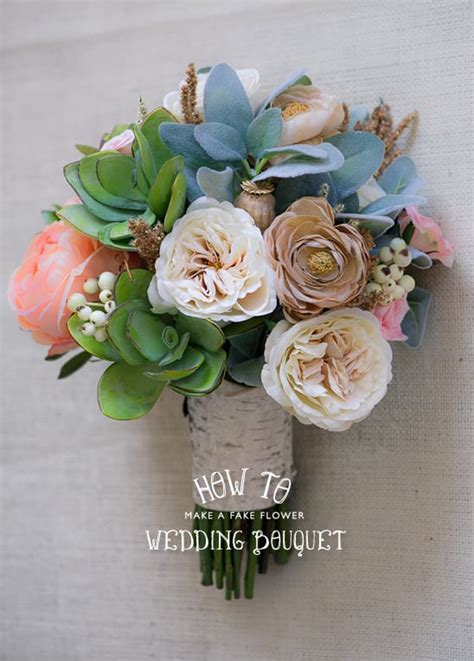 Diy Wedding Fabric Flower Bouquet | Best Flower Site