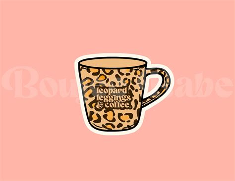 Fall Coffee Stickers Love Coffee Stickers Coffee Stickers Iced