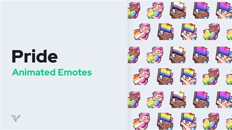 Pride Emotes — Lgbtqia Animated Emotes — Twitch And Youtube Youtube