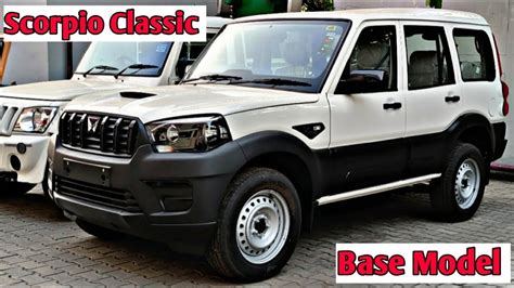 New Scorpio Classic S Base Model Review In Hindi New Mahindra