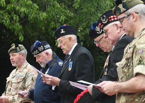 Watch Emotional Service Takes Place In Inverness As Wreath Laid In