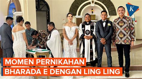 Momen Richard Eliezer Menikahi Kekasihnya Ling Ling Ronny Talapessy