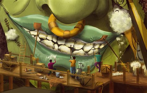 The Making Of The Ogre Behance