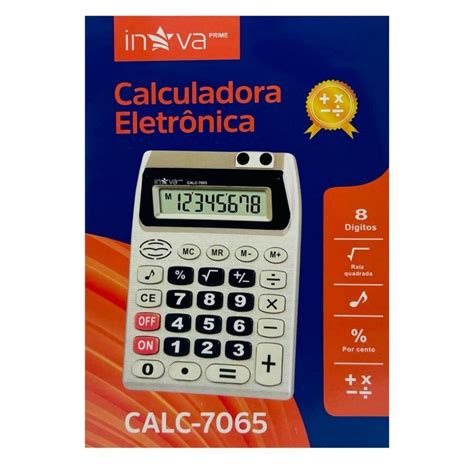 Calculadora Eletrônica Inova inv7065 KaBuM