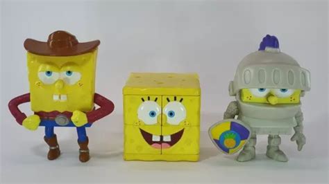 Figuras Bob Esponja Burger King Set Mercadolibre