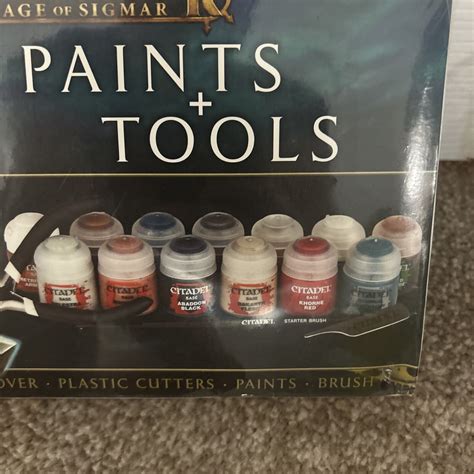 Warhammer Age Of Sigmar Paint Tools Set Games Workshop Ebay