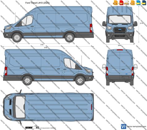 Templates Cars Ford Ford Transit L4h3