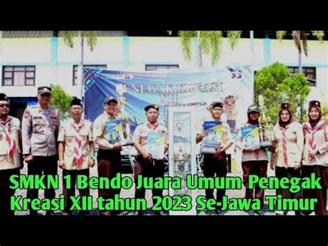 SMKN 1 Bendo Juara Umum Penegak Kreasi XII Tahun 2023 Se Jawa Timur