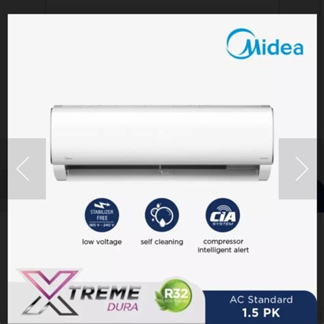 Jual Midea AC Standard 1 5PK R32 Series MSAF 12CRN2 Unit Indoor